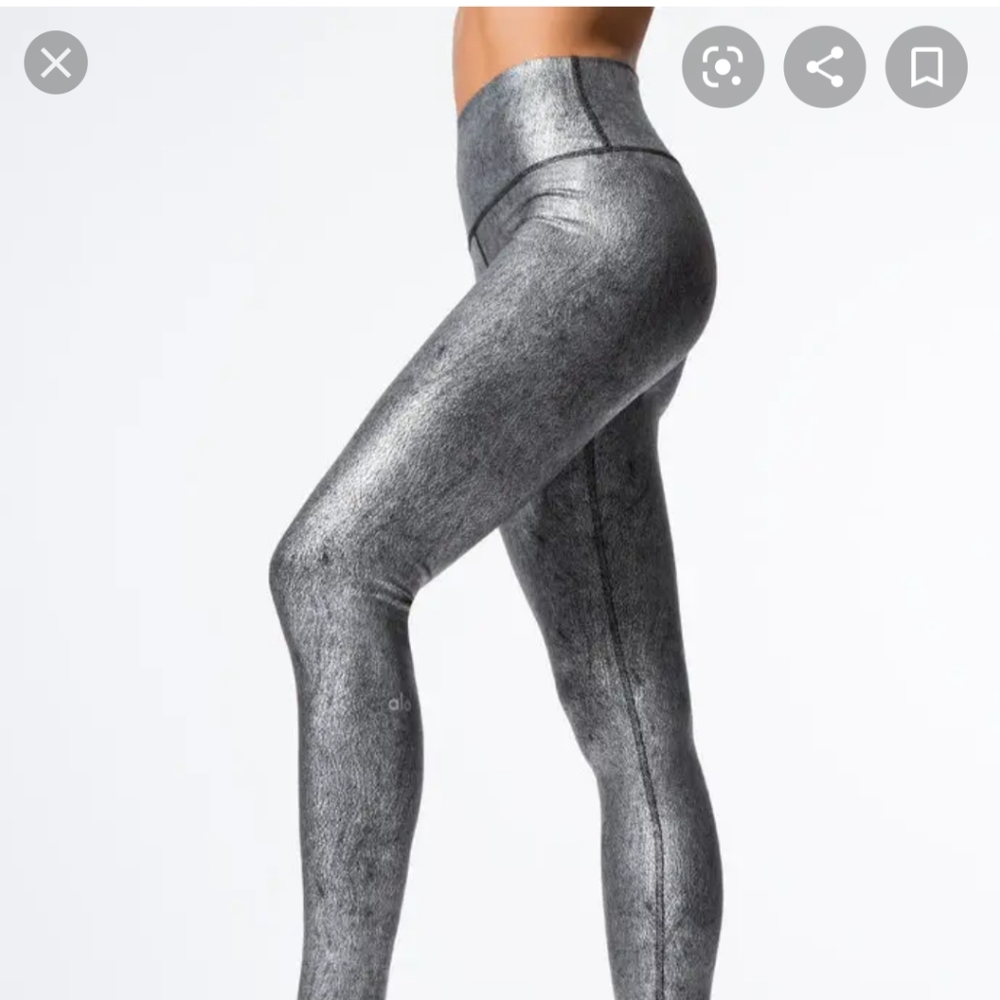Alo metalic leggings